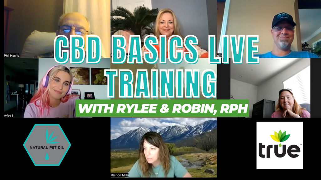 CBD Basics Live Training with Robin McDonald, RPh and Rylee Josipovich, Founder of Golden Bee Hemp