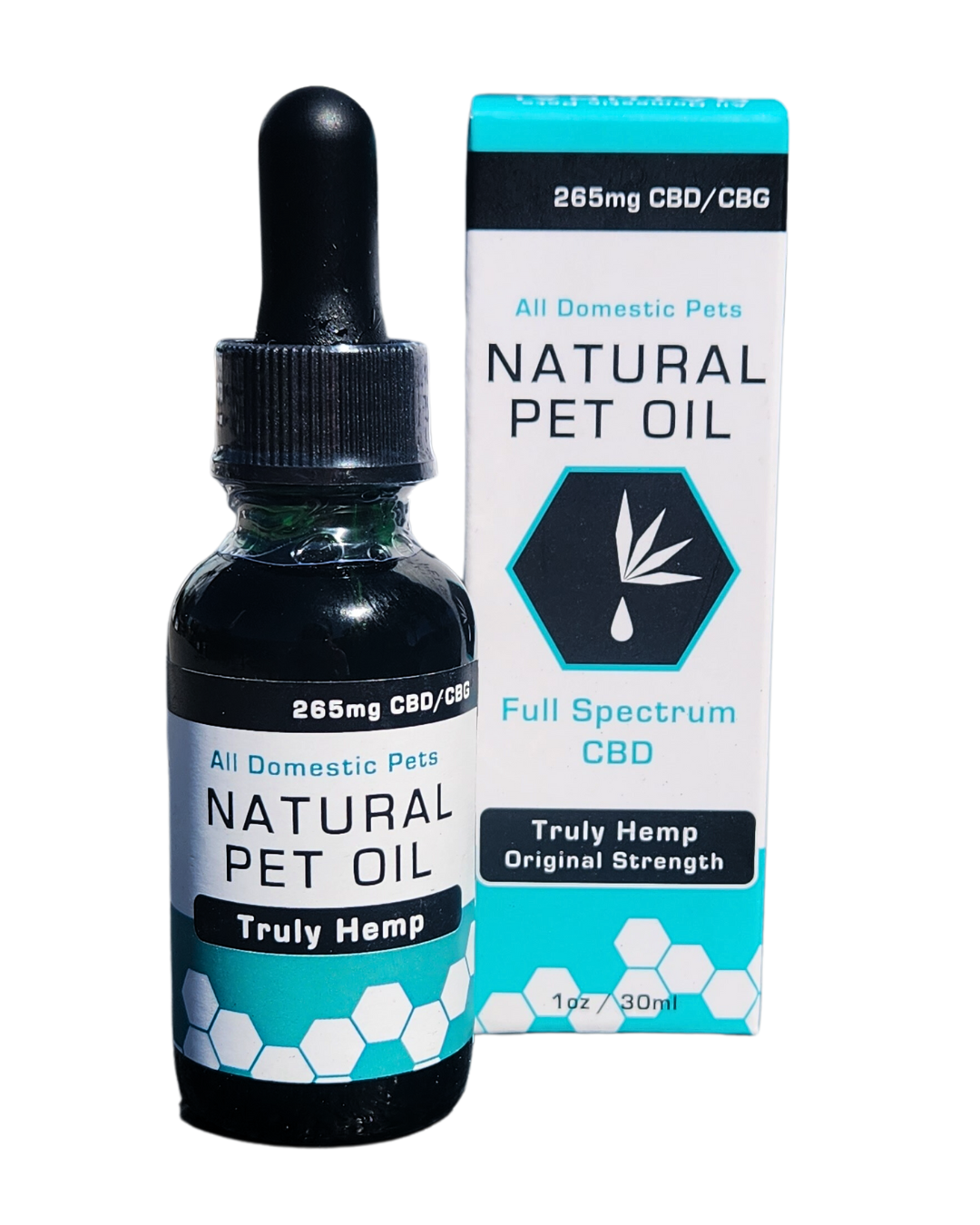 265 mg CBD/CBG + Hemp Seed Oil: Truly Hemp
